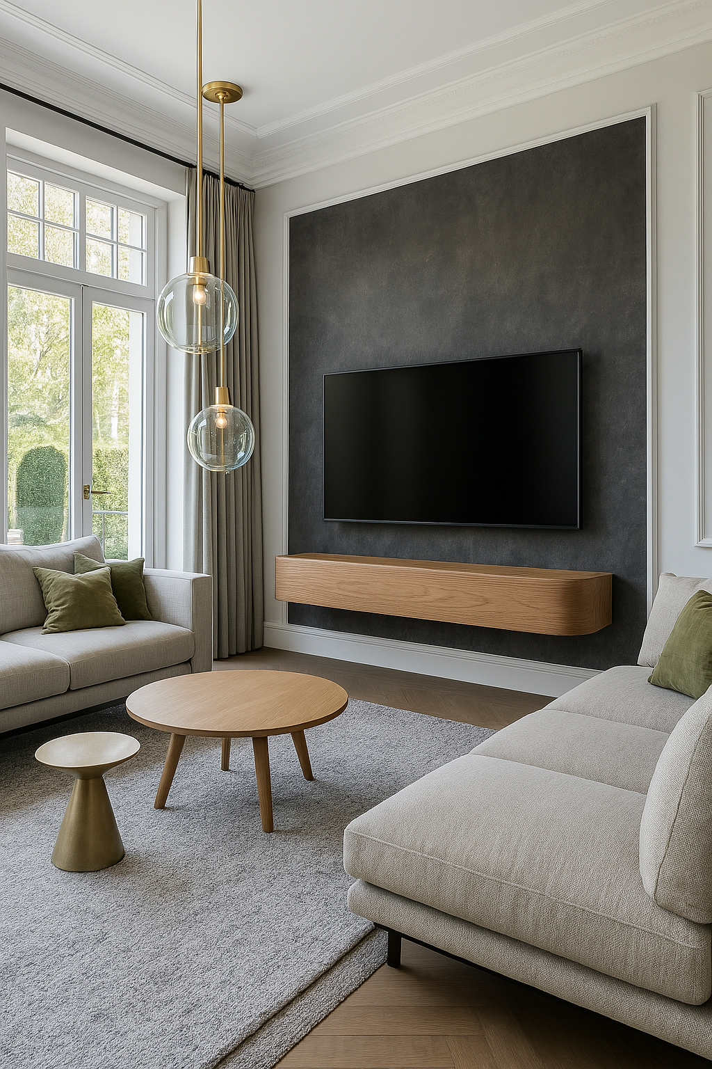 TV plank / Hal plank op maat - Cleaf HPL