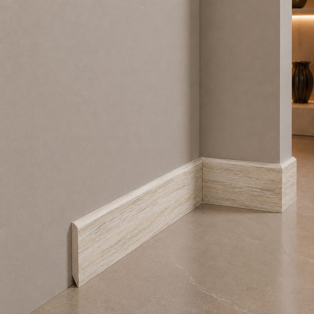 Plinten - Schuinen kant - Solid surface